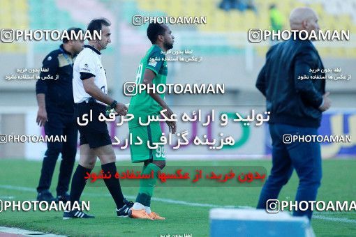 1331893, Ahvaz, , Iran Pro League، Persian Gulf Cup، 2018-19 season، First Leg، Week 14، Foulad Khouzestan ۱ v ۱ Zob Ahan Esfahan on 2018/11/28 at Ahvaz Ghadir Stadium