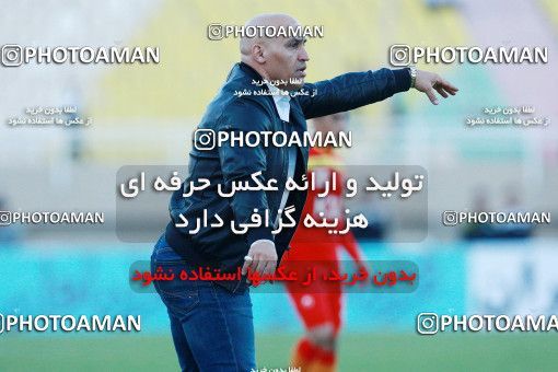 1331911, Ahvaz, , Iran Pro League، Persian Gulf Cup، 2018-19 season، First Leg، Week 14، Foulad Khouzestan ۱ v ۱ Zob Ahan Esfahan on 2018/11/28 at Ahvaz Ghadir Stadium