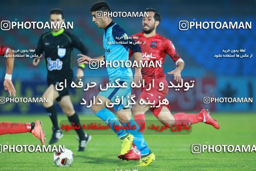 1333337, Tehran,Shahr Qods, , Iran Pro League، Persian Gulf Cup، 2018-19 season، First Leg، Week 15، Paykan ۰ v ۱ Nassaji Mazandaran F.C on 2018/12/06 at Shahr-e Qods Stadium