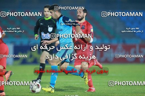 1333190, Tehran,Shahr Qods, , Iran Pro League، Persian Gulf Cup، 2018-19 season، First Leg، Week 15، Paykan ۰ v ۱ Nassaji Mazandaran F.C on 2018/12/06 at Shahr-e Qods Stadium