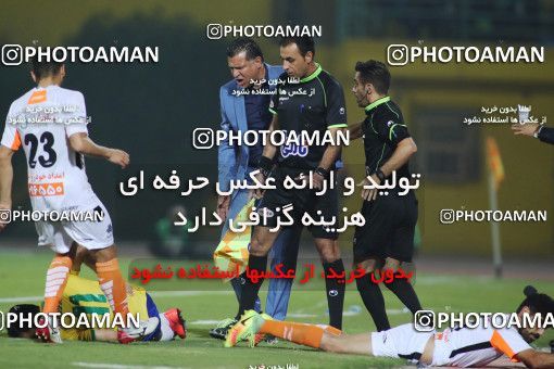 1405799, Abadan, , Iranian Hazfi Cup, 1.4 round, Khorramshahr Cup, Sanat Naft Abadan ۱ v 3 Saipa on 2018/12/07 at Takhti Stadium Abadan