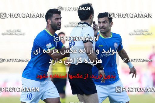 1348658, Ahvaz, , لیگ برتر فوتبال ایران، Persian Gulf Cup، Week 15، First Leg، Esteghlal Khouzestan 1 v 1 Sepahan on 2018/12/15 at Ahvaz Ghadir Stadium