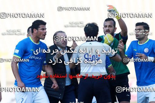 1348719, Ahvaz, , لیگ برتر فوتبال ایران، Persian Gulf Cup، Week 15، First Leg، Esteghlal Khouzestan 1 v 1 Sepahan on 2018/12/15 at Ahvaz Ghadir Stadium