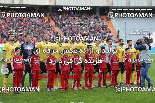 1694492, Tehran, , Iran Pro League، Persian Gulf Cup، 2018-19 season، First Leg، Week 15، Persepolis 3 v ۱ Pars Jonoubi Jam on 2018/12/14 at Azadi Stadium