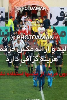 1349078, Tehran, , Iran Pro League، Persian Gulf Cup، 2018-19 season، First Leg، Week 15، Persepolis 3 v ۱ Pars Jonoubi Jam on 2018/12/14 at Azadi Stadium