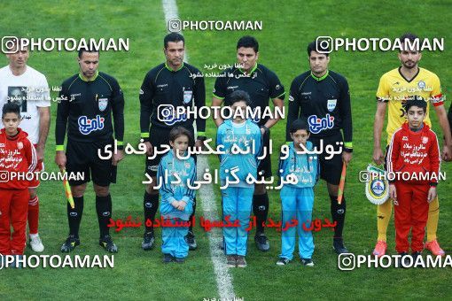 1349099, Tehran, , Iran Pro League، Persian Gulf Cup، 2018-19 season، First Leg، Week 15، Persepolis 3 v ۱ Pars Jonoubi Jam on 2018/12/14 at Azadi Stadium