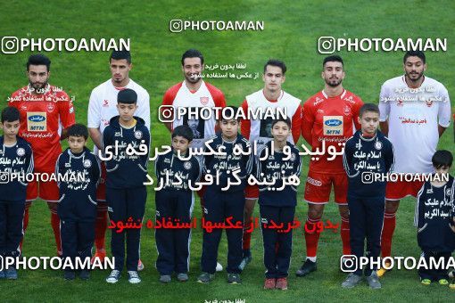 1349069, Tehran, , Iran Pro League، Persian Gulf Cup، 2018-19 season، First Leg، Week 15، Persepolis 3 v ۱ Pars Jonoubi Jam on 2018/12/14 at Azadi Stadium