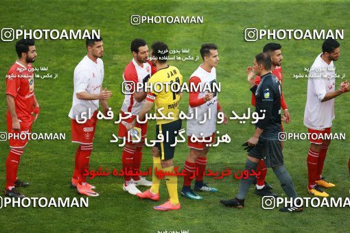 1349247, Tehran, , Iran Pro League، Persian Gulf Cup، 2018-19 season، First Leg، Week 15، Persepolis 3 v ۱ Pars Jonoubi Jam on 2018/12/14 at Azadi Stadium