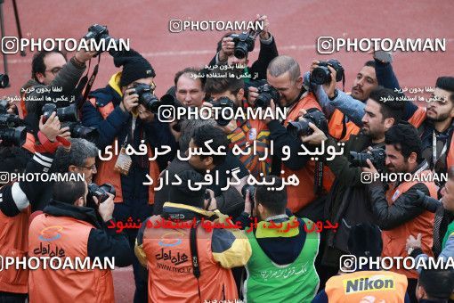 1349067, Tehran, , Iran Pro League، Persian Gulf Cup، 2018-19 season، First Leg، Week 15، Persepolis 3 v ۱ Pars Jonoubi Jam on 2018/12/14 at Azadi Stadium