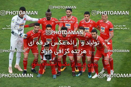 1349256, Tehran, , Iran Pro League، Persian Gulf Cup، 2018-19 season، First Leg، Week 15، Persepolis 3 v ۱ Pars Jonoubi Jam on 2018/12/14 at Azadi Stadium