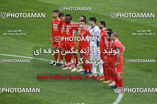 1349203, Tehran, , Iran Pro League، Persian Gulf Cup، 2018-19 season، First Leg، Week 15، Persepolis 3 v ۱ Pars Jonoubi Jam on 2018/12/14 at Azadi Stadium