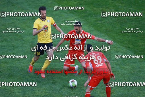 1349133, Tehran, , Iran Pro League، Persian Gulf Cup، 2018-19 season، First Leg، Week 15، Persepolis 3 v ۱ Pars Jonoubi Jam on 2018/12/14 at Azadi Stadium