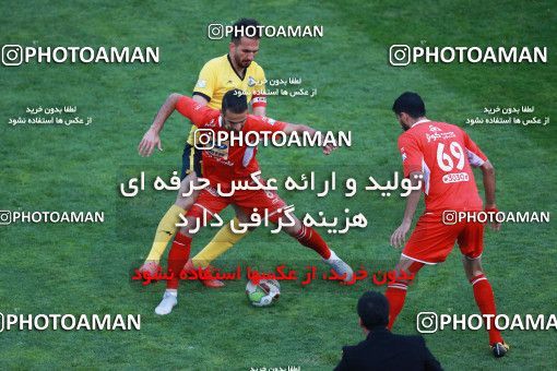 1349259, Tehran, , Iran Pro League، Persian Gulf Cup، 2018-19 season، First Leg، Week 15، Persepolis 3 v ۱ Pars Jonoubi Jam on 2018/12/14 at Azadi Stadium