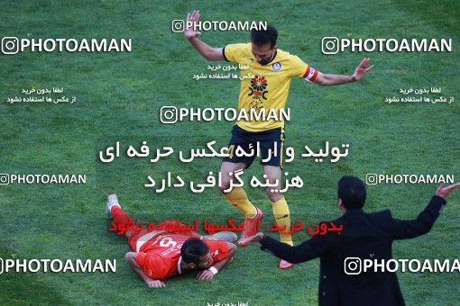 1349093, Tehran, , Iran Pro League، Persian Gulf Cup، 2018-19 season، First Leg، Week 15، Persepolis 3 v ۱ Pars Jonoubi Jam on 2018/12/14 at Azadi Stadium