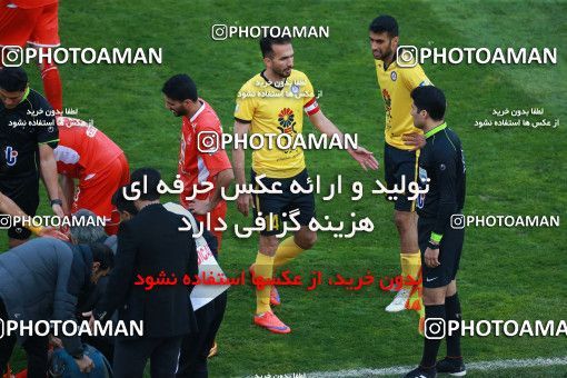 1349058, Tehran, , Iran Pro League، Persian Gulf Cup، 2018-19 season، First Leg، Week 15، Persepolis 3 v ۱ Pars Jonoubi Jam on 2018/12/14 at Azadi Stadium