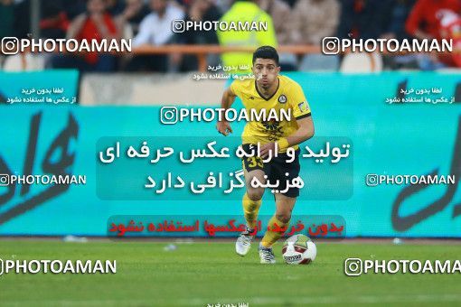 1349084, Tehran, , Iran Pro League، Persian Gulf Cup، 2018-19 season، First Leg، Week 15، Persepolis 3 v ۱ Pars Jonoubi Jam on 2018/12/14 at Azadi Stadium