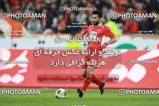 1349229, Tehran, , Iran Pro League، Persian Gulf Cup، 2018-19 season، First Leg، Week 15، Persepolis 3 v ۱ Pars Jonoubi Jam on 2018/12/14 at Azadi Stadium