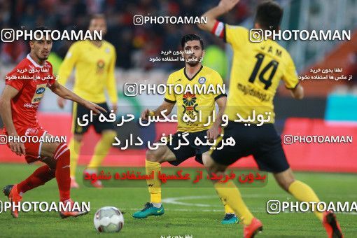 1349323, Tehran, , Iran Pro League، Persian Gulf Cup، 2018-19 season، First Leg، Week 15، Persepolis 3 v ۱ Pars Jonoubi Jam on 2018/12/14 at Azadi Stadium