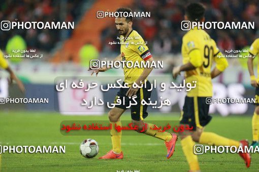 1349433, Tehran, , Iran Pro League، Persian Gulf Cup، 2018-19 season، First Leg، Week 15، Persepolis 3 v ۱ Pars Jonoubi Jam on 2018/12/14 at Azadi Stadium