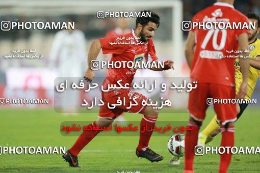 1349289, Tehran, , Iran Pro League، Persian Gulf Cup، 2018-19 season، First Leg، Week 15، Persepolis 3 v ۱ Pars Jonoubi Jam on 2018/12/14 at Azadi Stadium