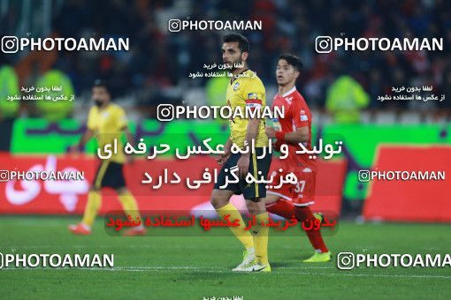 1349402, Tehran, , Iran Pro League، Persian Gulf Cup، 2018-19 season، First Leg، Week 15، Persepolis 3 v ۱ Pars Jonoubi Jam on 2018/12/14 at Azadi Stadium