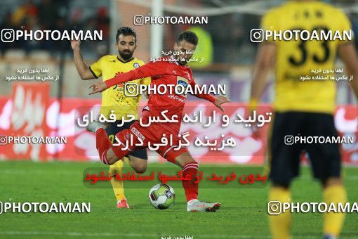 1349409, Tehran, , Iran Pro League، Persian Gulf Cup، 2018-19 season، First Leg، Week 15، Persepolis 3 v ۱ Pars Jonoubi Jam on 2018/12/14 at Azadi Stadium