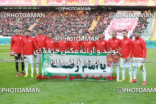 1368827, Tehran, , Iran Pro League، Persian Gulf Cup، 2018-19 season، Second Leg، Week 16، Persepolis 2 v ۰ Padideh Mashhad on 2019/02/06 at Azadi Stadium