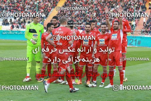 1368772, Tehran, , Iran Pro League، Persian Gulf Cup، 2018-19 season، Second Leg، Week 16، Persepolis 2 v ۰ Padideh Mashhad on 2019/02/06 at Azadi Stadium