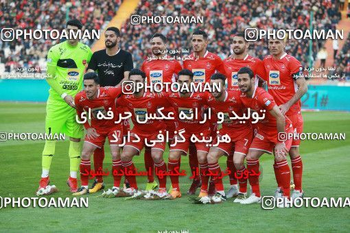 1368863, Tehran, , Iran Pro League، Persian Gulf Cup، 2018-19 season، Second Leg، Week 16، Persepolis 2 v ۰ Padideh Mashhad on 2019/02/06 at Azadi Stadium