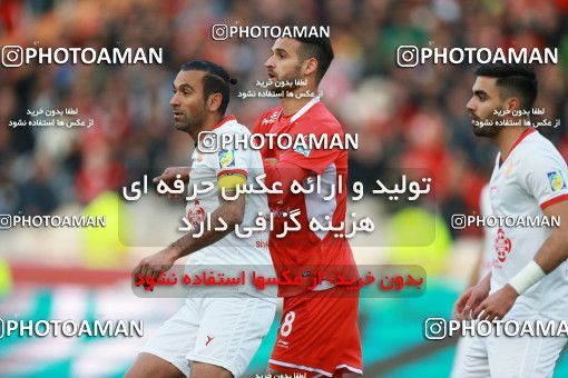 1368796, Tehran, , Iran Pro League، Persian Gulf Cup، 2018-19 season، Second Leg، Week 16، Persepolis 2 v ۰ Padideh Mashhad on 2019/02/06 at Azadi Stadium