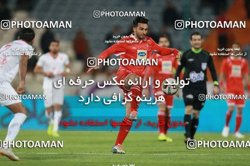 1368874, Tehran, , Iran Pro League، Persian Gulf Cup، 2018-19 season، Second Leg، Week 16، Persepolis 2 v ۰ Padideh Mashhad on 2019/02/06 at Azadi Stadium