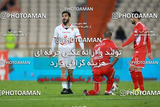 1369121, Tehran, , Iran Pro League، Persian Gulf Cup، 2018-19 season، Second Leg، Week 16، Persepolis 2 v ۰ Padideh Mashhad on 2019/02/06 at Azadi Stadium