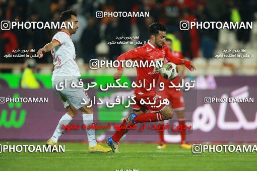 1369094, Tehran, , Iran Pro League، Persian Gulf Cup، 2018-19 season، Second Leg، Week 16، Persepolis 2 v ۰ Padideh Mashhad on 2019/02/06 at Azadi Stadium