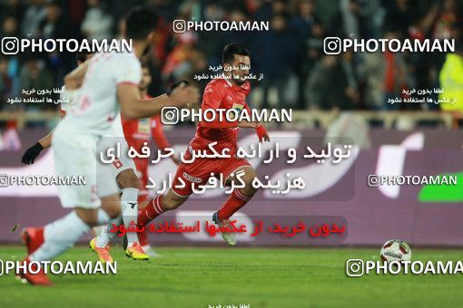 1369152, Tehran, , Iran Pro League، Persian Gulf Cup، 2018-19 season، Second Leg، Week 16، Persepolis 2 v ۰ Padideh Mashhad on 2019/02/06 at Azadi Stadium