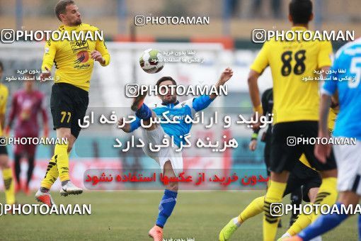 1372813, Tehran,Shahr Qods, , لیگ برتر فوتبال ایران، Persian Gulf Cup، Week 17، Second Leg، Paykan 0 v 1 Sepahan on 2019/02/15 at Shahr-e Qods Stadium