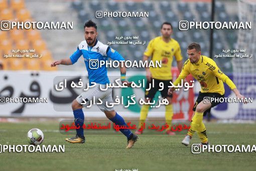 1372877, Tehran,Shahr Qods, , لیگ برتر فوتبال ایران، Persian Gulf Cup، Week 17، Second Leg، Paykan 0 v 1 Sepahan on 2019/02/15 at Shahr-e Qods Stadium