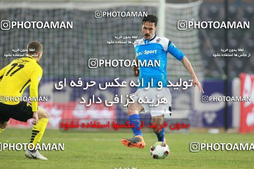 1373092, Tehran,Shahr Qods, , Iran Pro League، Persian Gulf Cup، 2018-19 season، Second Leg، Week 17، Paykan ۰ v ۱ Sepahan on 2019/02/15 at Shahr-e Qods Stadium