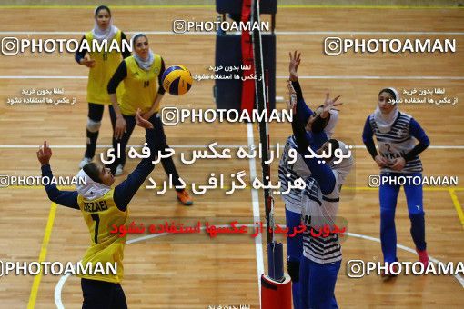 1375015, Isfahan, Iran, Iran Women’s Volleyball Pro League، ، 2018-19 season، Second Leg، Week 6، Namino Isfahan ۰ v 3 Paykan on 2018/12/27 at Shahid Meysami indoor Hall