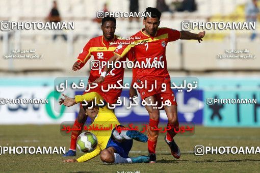 1375734, Ahvaz, , Iran Pro League، Persian Gulf Cup، 2018-19 season، Second Leg، Week 18، Foulad Khouzestan ۱ v ۰ Naft M Soleyman on 2019/02/17 at Ahvaz Ghadir Stadium