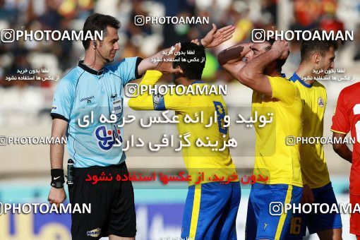 1375705, Ahvaz, , Iran Pro League، Persian Gulf Cup، 2018-19 season، Second Leg، Week 18، Foulad Khouzestan ۱ v ۰ Naft M Soleyman on 2019/02/17 at Ahvaz Ghadir Stadium