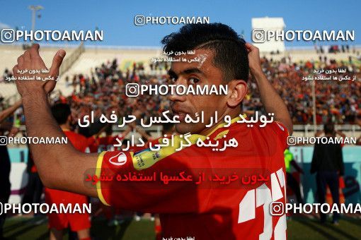 1375699, Ahvaz, , لیگ برتر فوتبال ایران، Persian Gulf Cup، Week 18، Second Leg، Foulad Khouzestan 1 v 0 Naft M Soleyman on 2019/02/17 at Ahvaz Ghadir Stadium