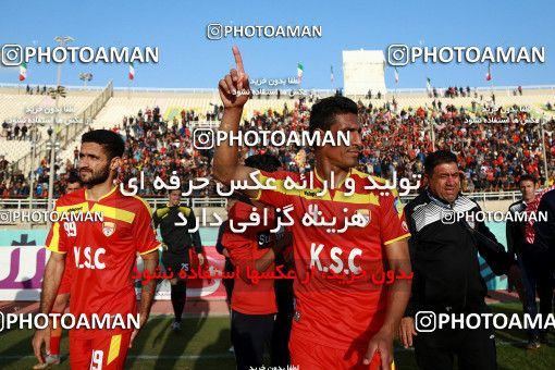 1375592, Ahvaz, , Iran Pro League، Persian Gulf Cup، 2018-19 season، Second Leg، Week 18، Foulad Khouzestan ۱ v ۰ Naft M Soleyman on 2019/02/17 at Ahvaz Ghadir Stadium