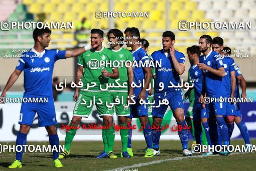 1377971, Ahvaz, , Iran Pro League، Persian Gulf Cup، 2018-19 season، Second Leg، Week 16، Esteghlal Khouzestan ۱ v ۱ Gostaresh Foulad Tabriz on 2019/02/04 at Ahvaz Ghadir Stadium