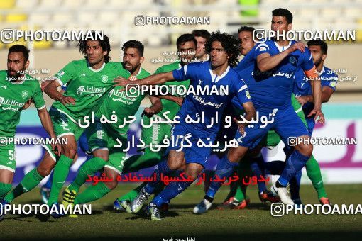 1377747, Ahvaz, , Iran Pro League، Persian Gulf Cup، 2018-19 season، Second Leg، Week 16، Esteghlal Khouzestan ۱ v ۱ Gostaresh Foulad Tabriz on 2019/02/04 at Ahvaz Ghadir Stadium