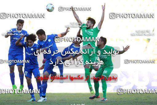 1377887, Ahvaz, , Iran Pro League، Persian Gulf Cup، 2018-19 season، Second Leg، Week 16، Esteghlal Khouzestan ۱ v ۱ Gostaresh Foulad Tabriz on 2019/02/04 at Ahvaz Ghadir Stadium