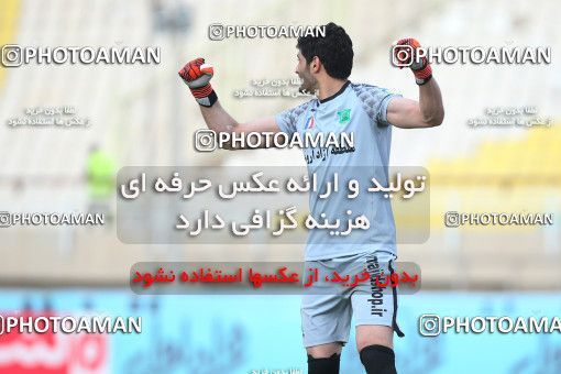 1378827, Ahvaz, , Iran Pro League، Persian Gulf Cup، 2018-19 season، Second Leg، Week 19، Esteghlal Khouzestan ۱ v ۱ Sanat Naft Abadan on 2019/02/22 at Ahvaz Ghadir Stadium