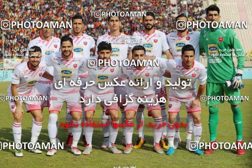 1413862, Ahvaz, , Iran Pro League، Persian Gulf Cup، 2018-19 season، Second Leg، Week 17، Foulad Khouzestan 2 v ۱ Persepolis on 2019/02/10 at Ahvaz Ghadir Stadium