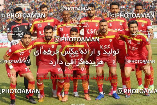 1413843, Ahvaz, , Iran Pro League، Persian Gulf Cup، 2018-19 season، Second Leg، Week 17، Foulad Khouzestan 2 v ۱ Persepolis on 2019/02/10 at Ahvaz Ghadir Stadium