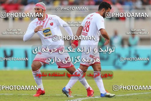 1413815, Ahvaz, , Iran Pro League، Persian Gulf Cup، 2018-19 season، Second Leg، Week 17، Foulad Khouzestan 2 v ۱ Persepolis on 2019/02/10 at Ahvaz Ghadir Stadium