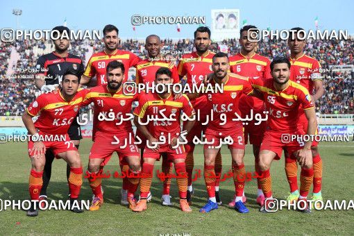 1379186, Ahvaz, , Iran Pro League، Persian Gulf Cup، 2018-19 season، Second Leg، Week 17، Foulad Khouzestan 2 v ۱ Persepolis on 2019/02/10 at Ahvaz Ghadir Stadium